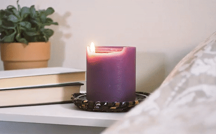 Nhung chiec nen ky la, chay theo hinh xoan oc hinh anh