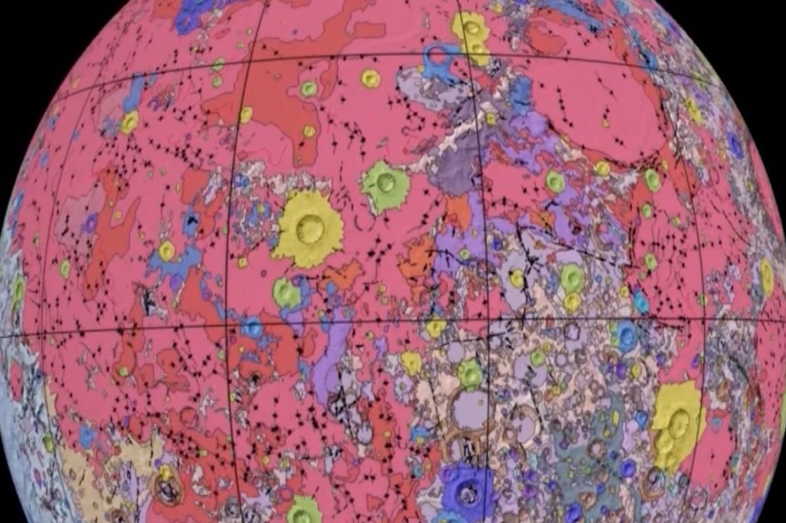 Ra mat ban do dia chat toan dien nhat cua Mat Trang hinh anh