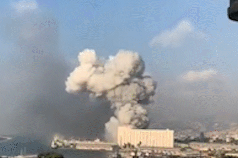 Vu no tham khoc lam rung chuyen thu do Lebanon hinh anh