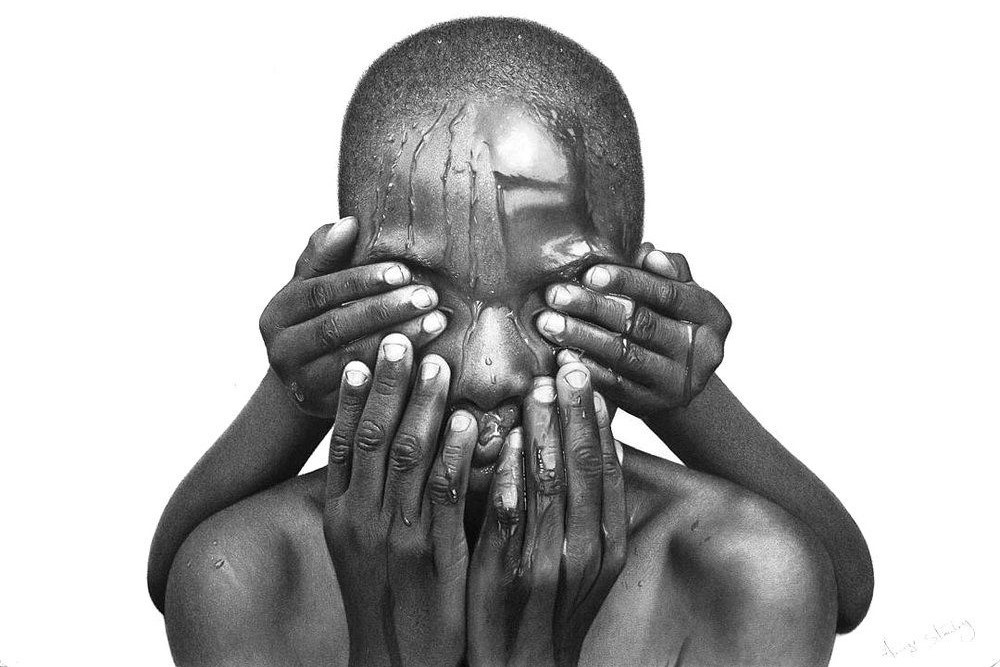 Tai ve tranh bang but chi that nhu duoc chup bang may anh hinh anh