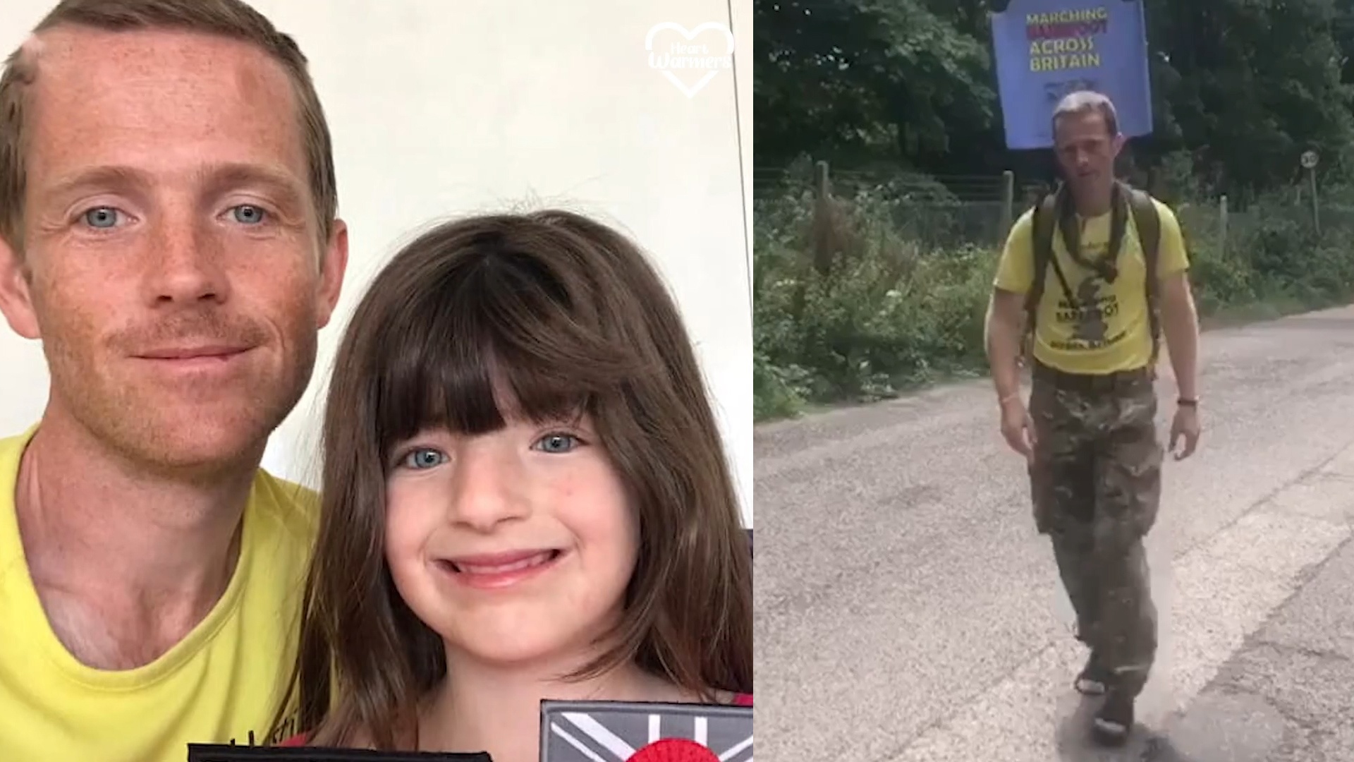 Cha di bo hon 1.100 km de keu goi quyen gop cuu con gai hinh anh