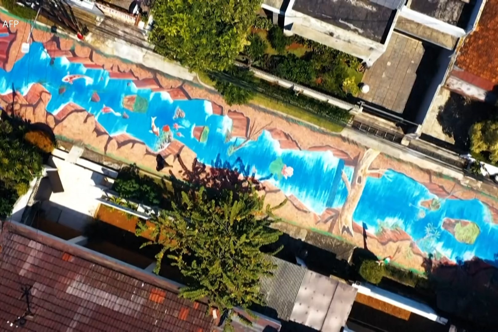 Dong song 3D o Indonesia hinh anh