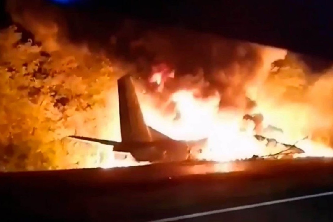 25 nguoi chet trong vu roi may bay quan su o Ukraine hinh anh