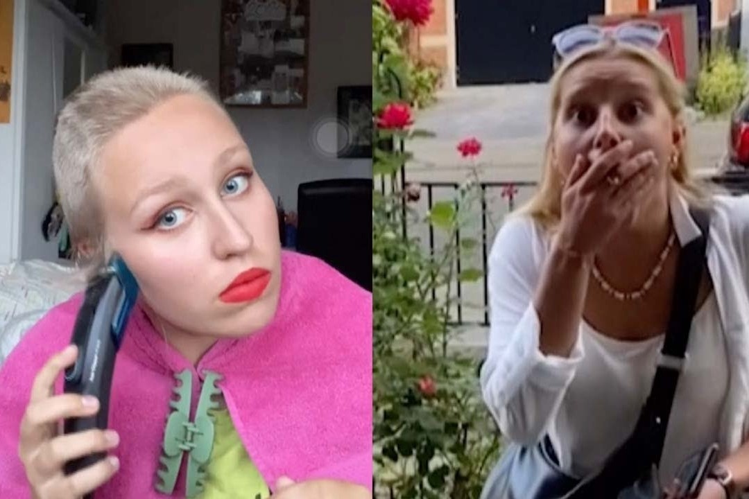 Co gai cao dau, cat bo mai toc dai nuoi nhieu nam hinh anh