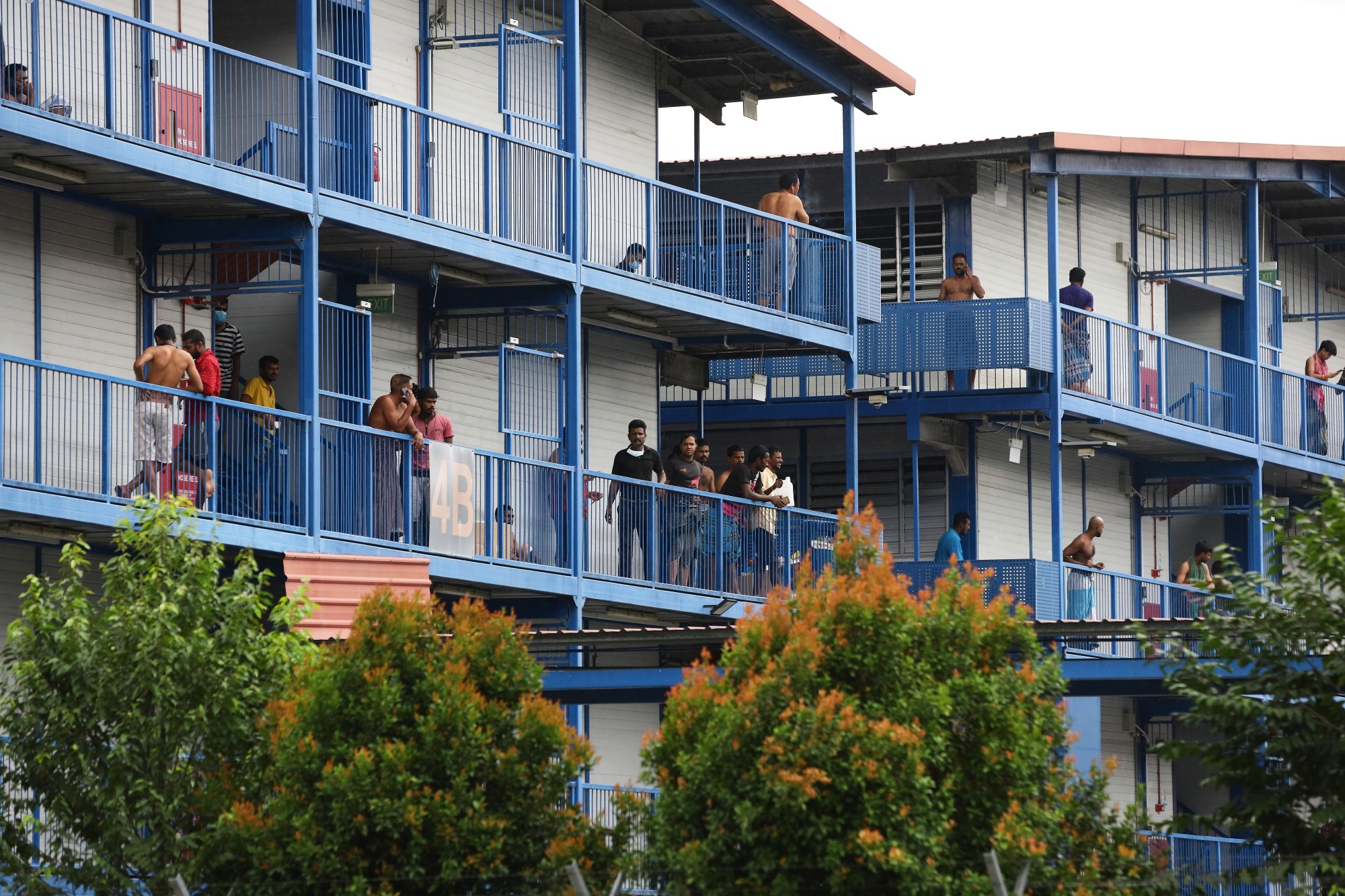 'Diem den' de doa pha sap no luc chong dich tai Singapore hinh anh