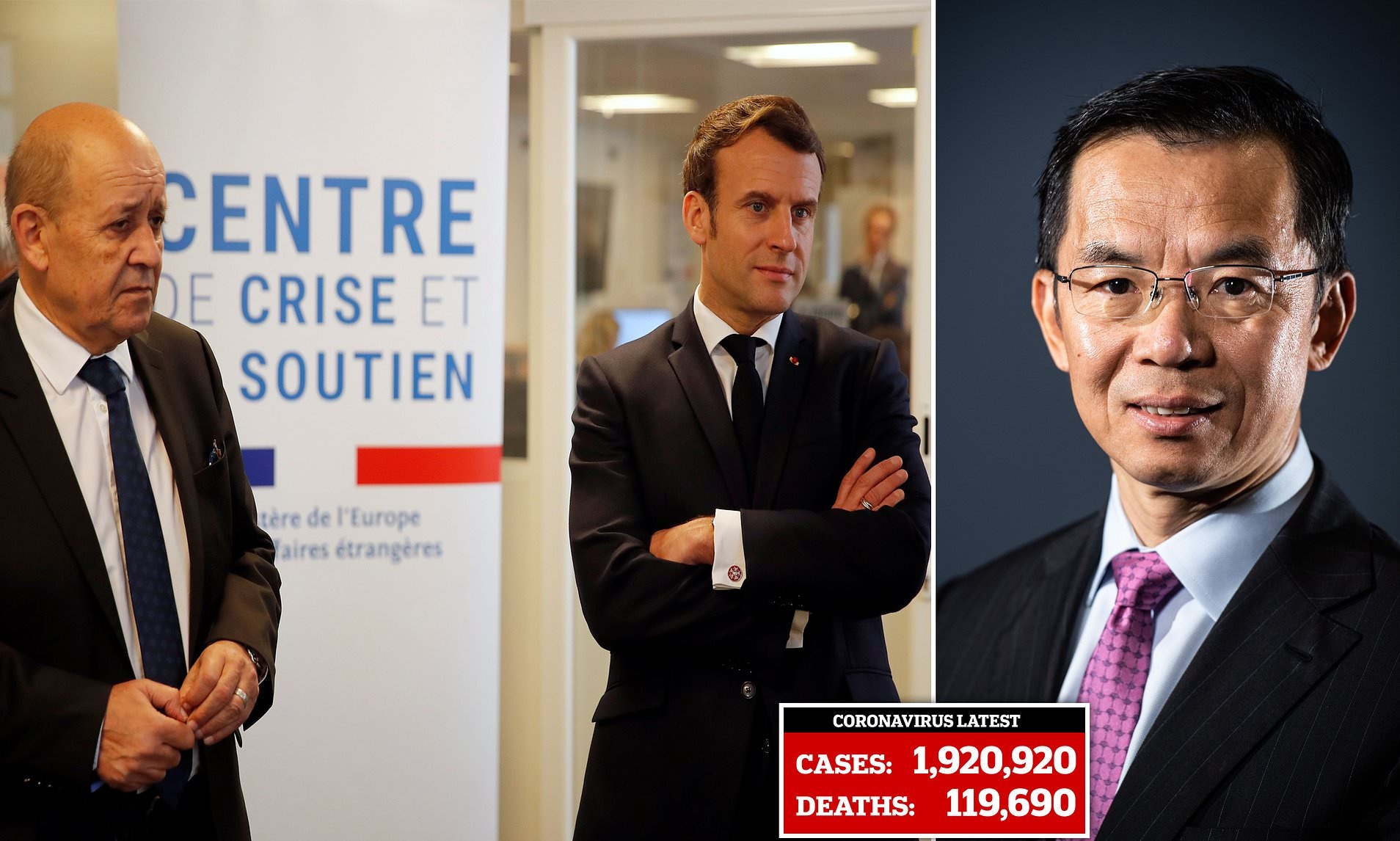 Phap trieu tap dai su Trung Quoc vi binh luan che Paris chong dich hinh anh