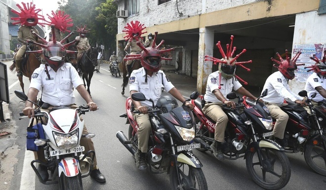 Ca nhiem Covid-19 o An Do vuot Trung Quoc hinh anh