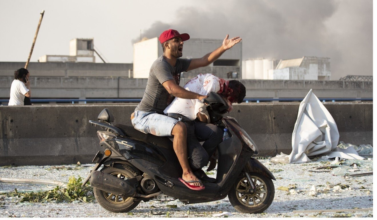 'Thi the khap noi' - canh tuong tang toc sau vu no o Beirut hinh anh