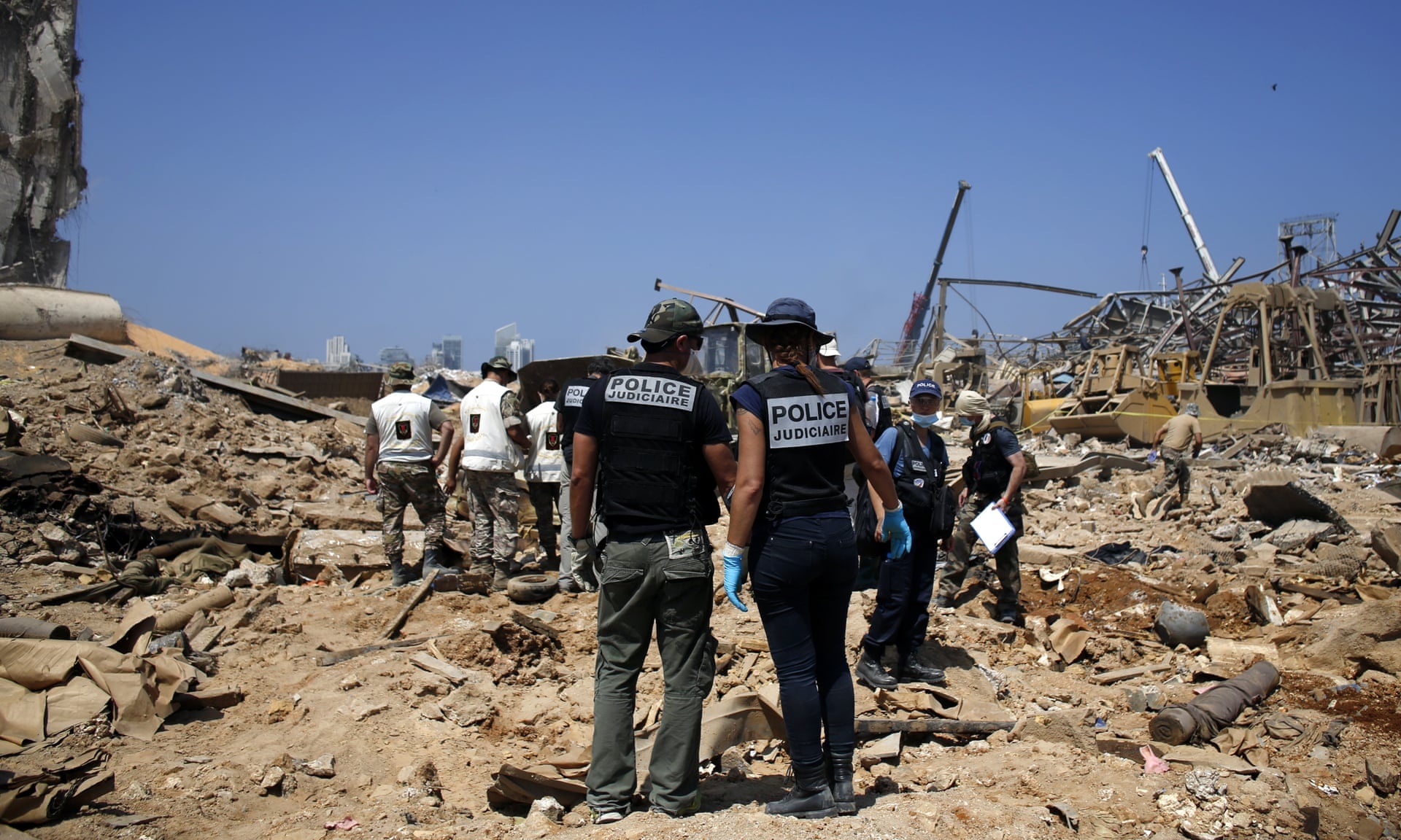 Lebanon dieu tra vu no Beirut anh 1