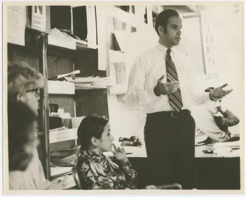 Nguoi em gai dong hanh cung ong Joe Biden anh 1