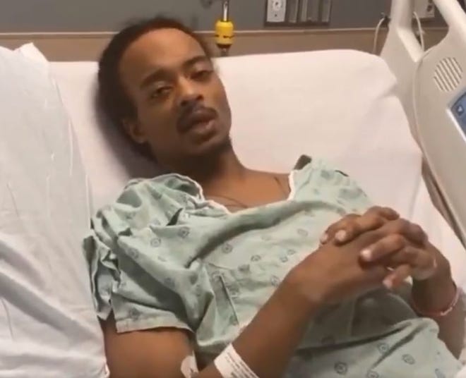 Bi canh sat ban 7 phat, nguoi dan ong da den lan dau len tieng hinh anh