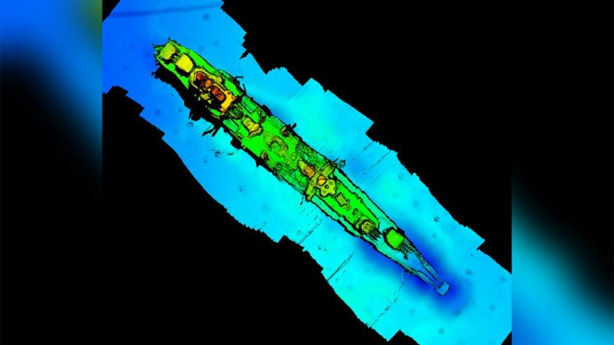 Phat hien xac tau chien Duc tu The chien II duoi day bien o Na Uy hinh anh