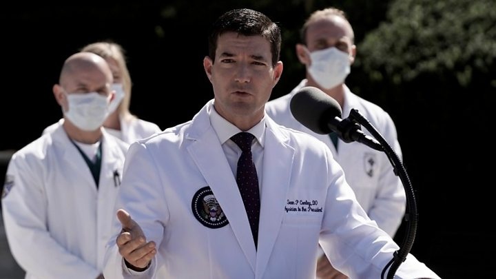 Bac si Sean Conley cua tong thong anh 2