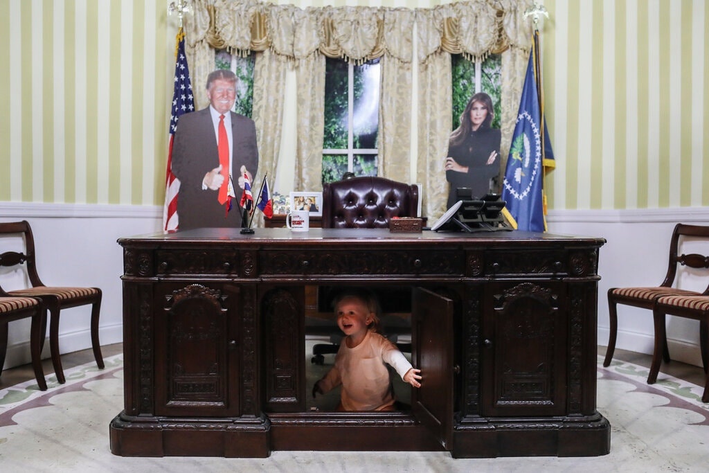 Dang Dan chu lo lang khi ong Trump dai thang tai Florida anh 1