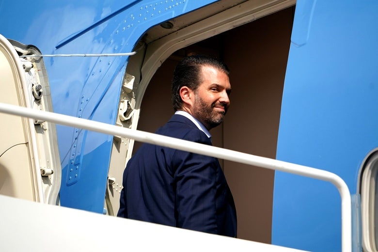 Con trai Tong thong Trump se tranh cu trong tuong lai? hinh anh