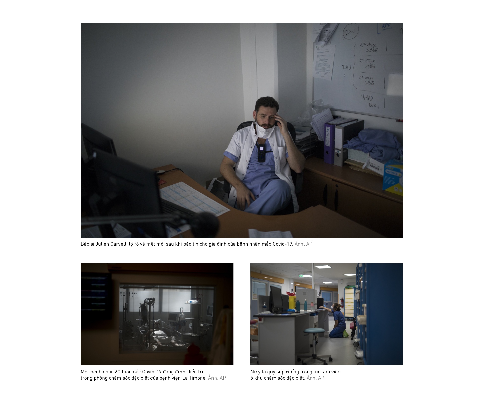 Benh vien Phap trai qua nhung ngay dau thuong nhat anh 2