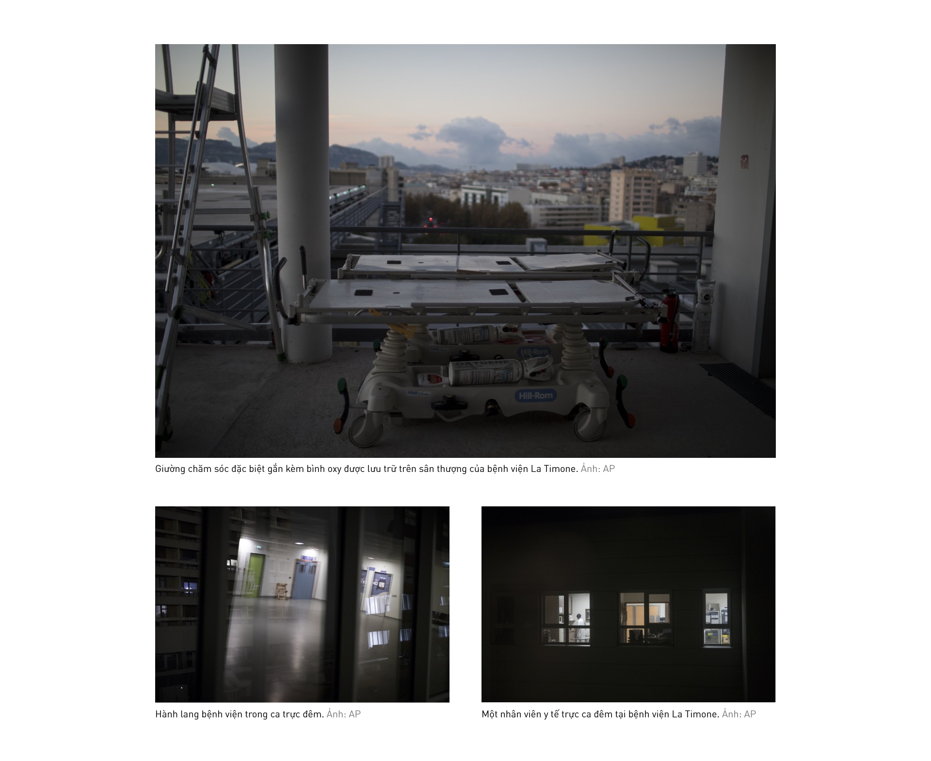 Benh vien Phap trai qua nhung ngay dau thuong nhat anh 4