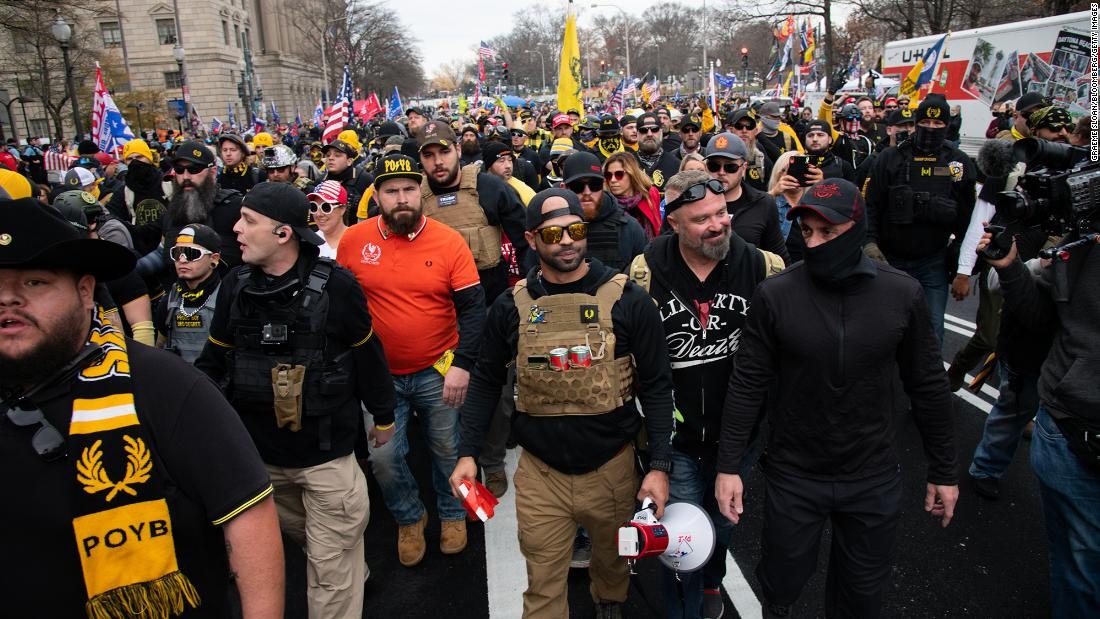 Proud Boys cong tac voi canh sat va FBI anh 3