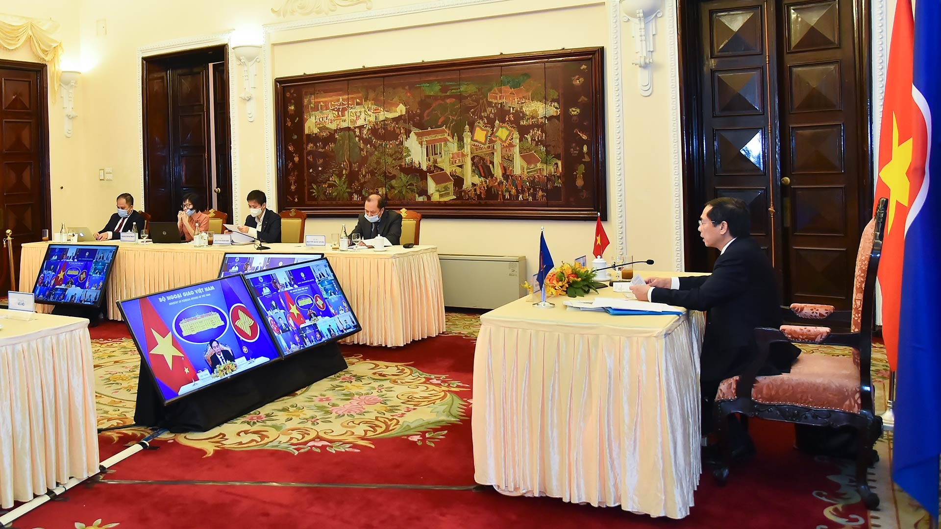 Hoi nghi Bo truong Ngoai giao ASEAN – Trung Quoc anh 2