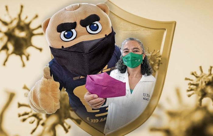 Dai hoc o Mexico tuyen bo che tao khau trang vo hieu hoa nCoV hinh anh