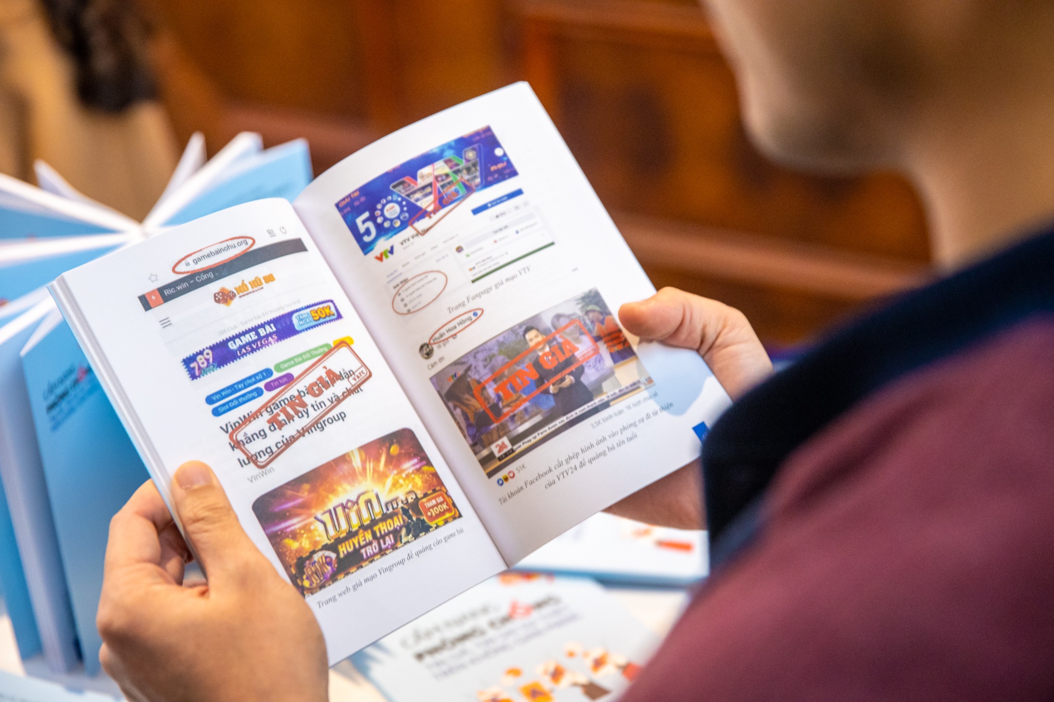 Cach ngan chan tin gia tren mang hinh anh