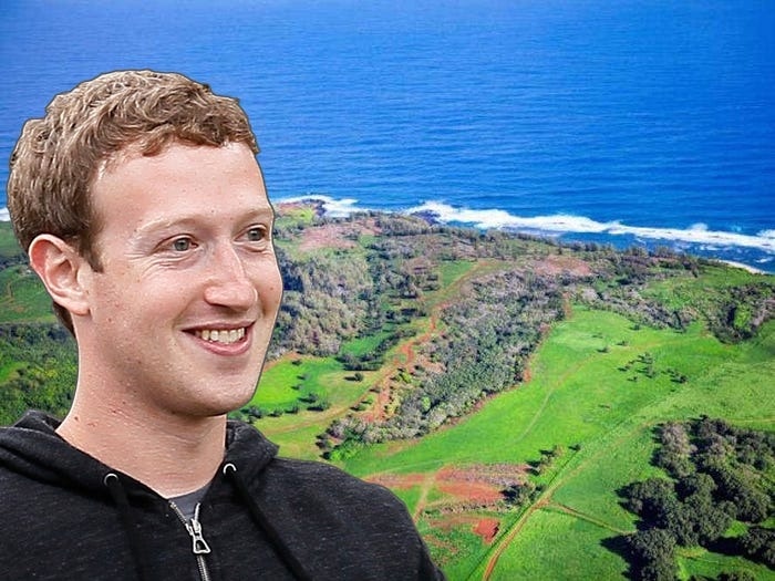 Mark Zuckerberg nuoi bo, cho uong bia va an hat macca hinh anh