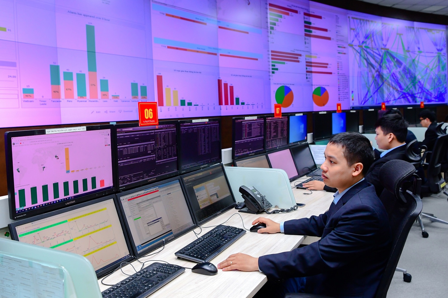 Hang trieu thue bao di nghi, nha mang van dam bao van hanh thong suot hinh anh