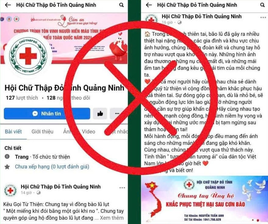 Lua dao keu goi quyen gop ung ho nguoi dan vung bao o Quang Ninh hinh anh