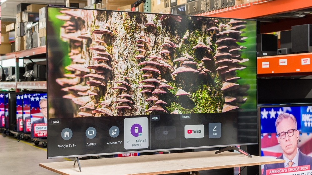 Hai hang TV bi kien vi quang cao khong dung ve cong nghe QLED hinh anh