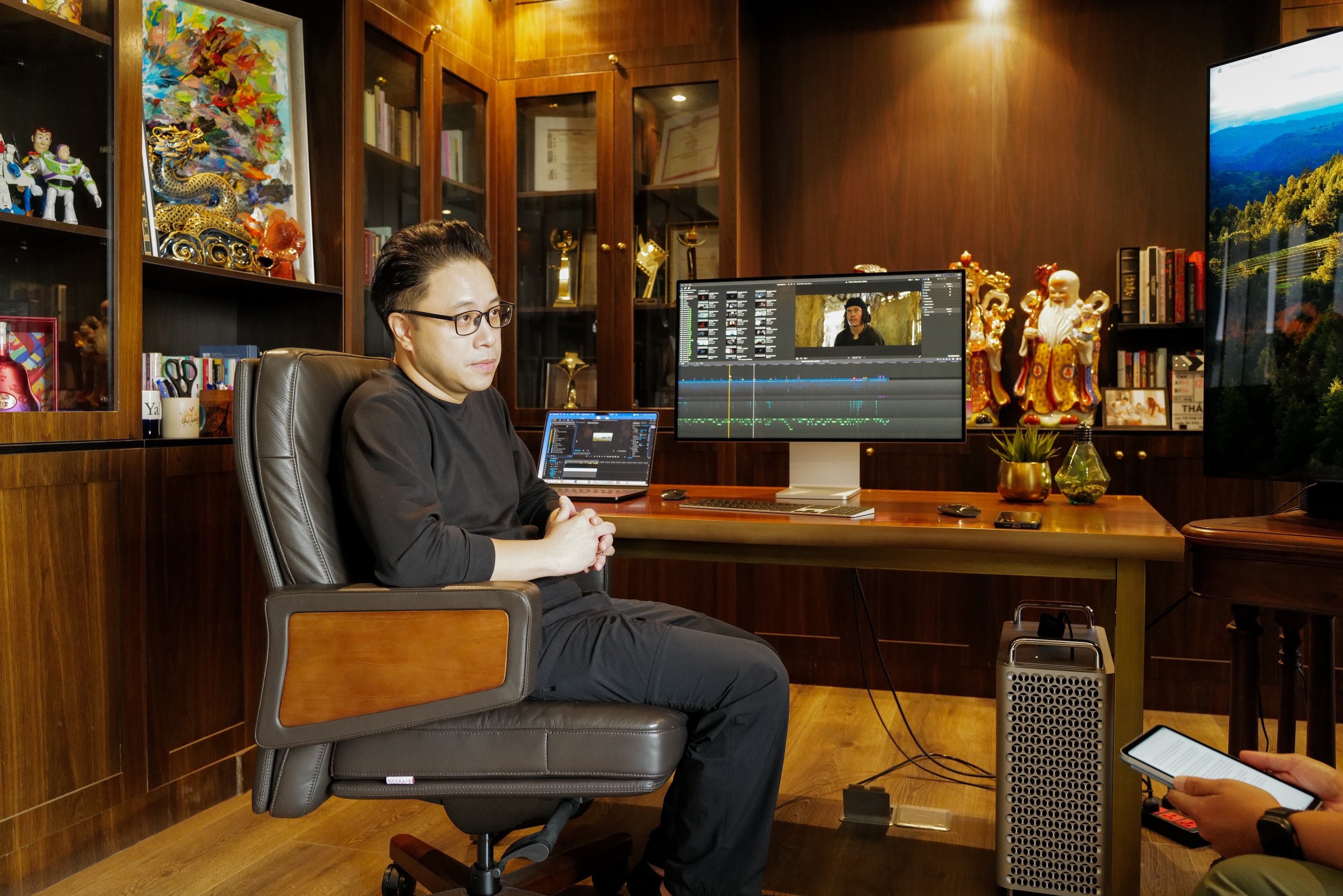 Dao dien ‘Tham tu Kien’ khoe cong nghe tren phim truong hinh anh