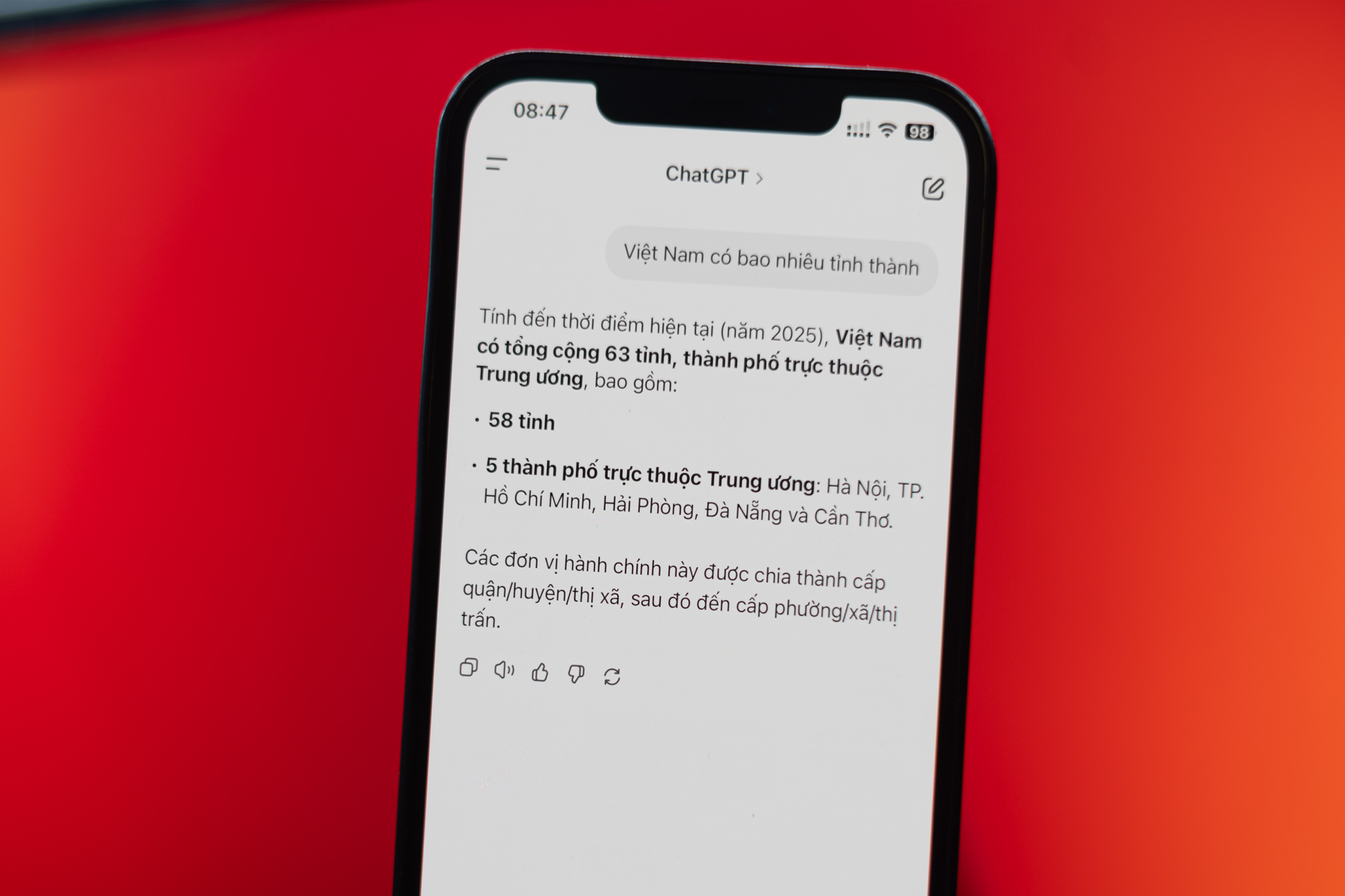 Vi sao AI Viet tot hon ChatGPT khi tim dia chi, tinh thanh moi? hinh anh