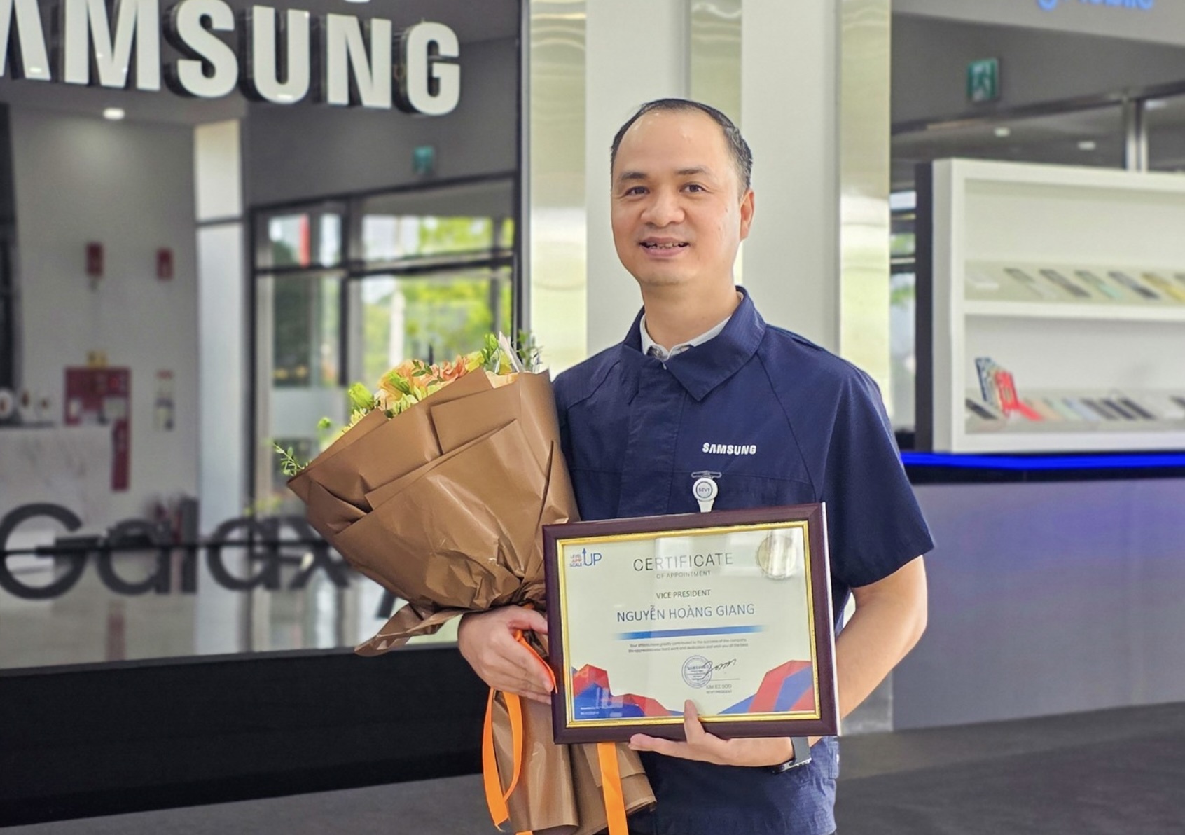 Samsung Viet Nam lan dau co lanh dao cap cao la nguoi Viet hinh anh