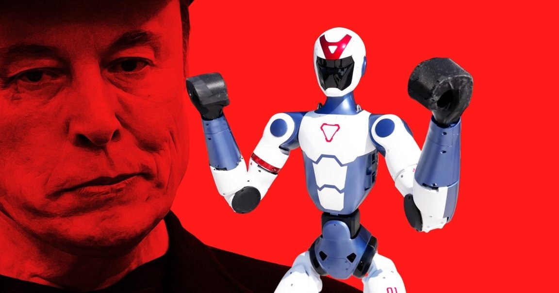 Elon Musk o dau khi robot Trung Quoc nhao lon tai Xuan Van hinh anh