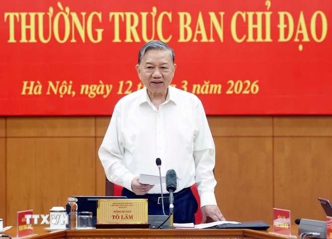 Tong Bi thu: Trien khai NQ 57 phai quyet liet, bai ban, hieu qua hon hinh anh