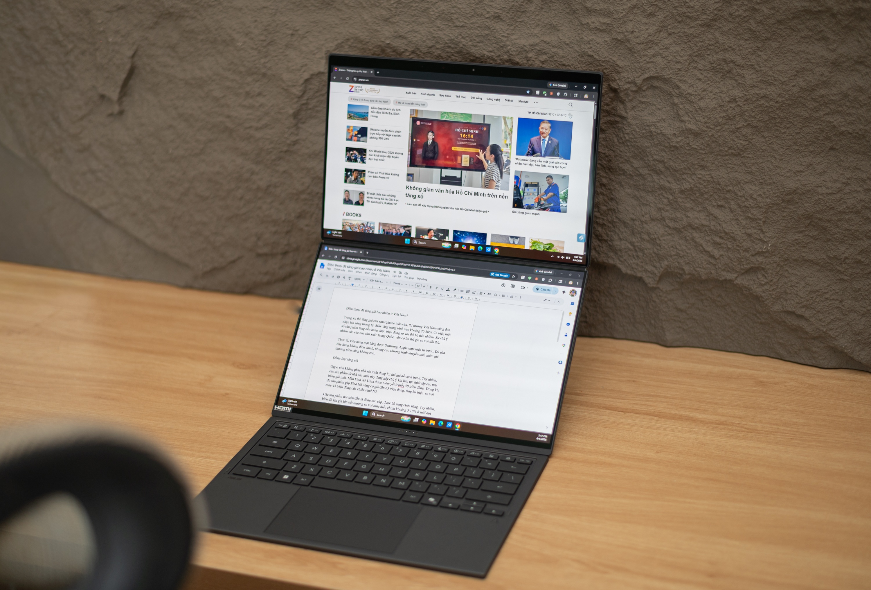 Zenbook Duo anh 1