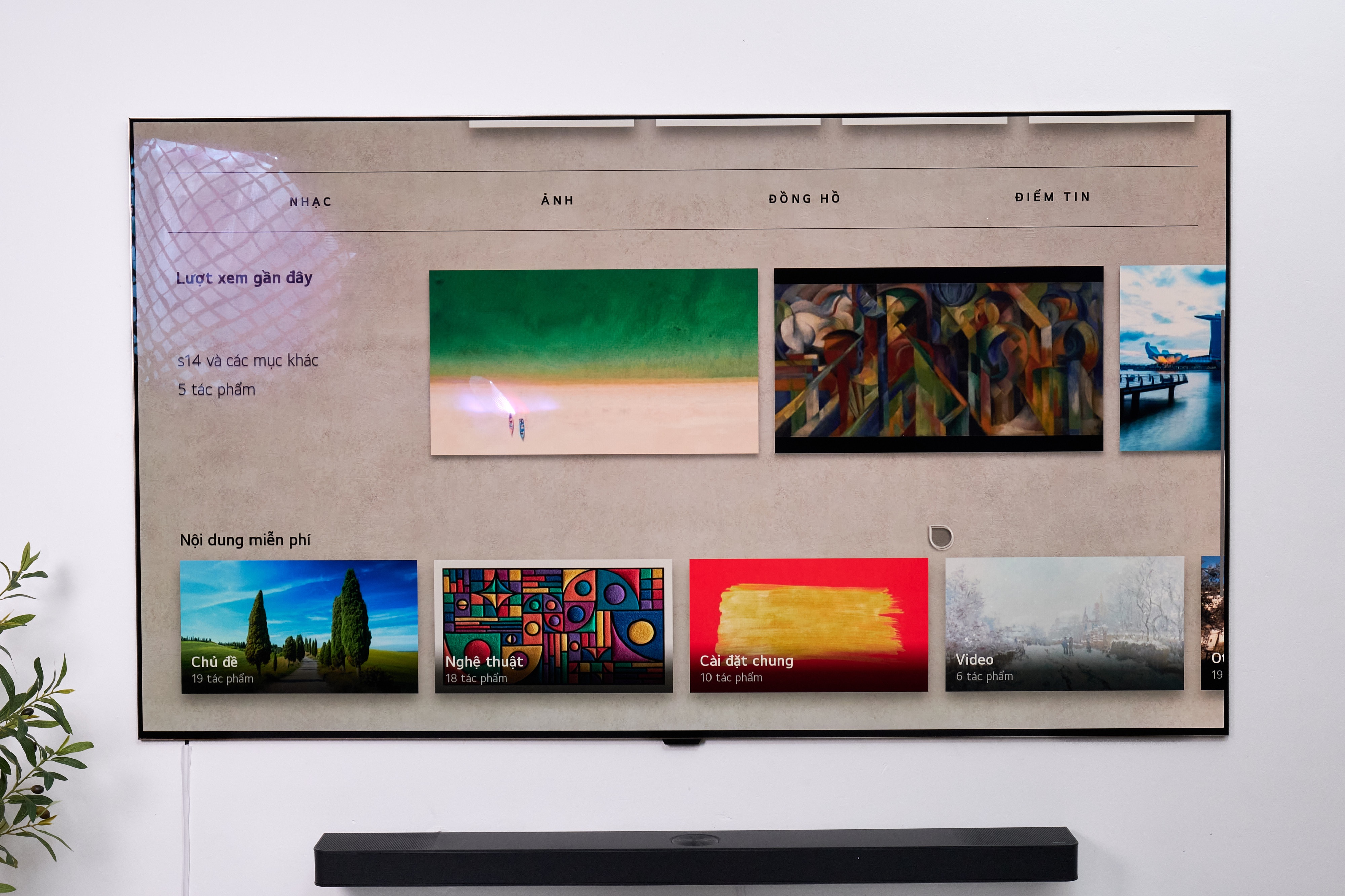 TV OLED LG W6 ảnh 12