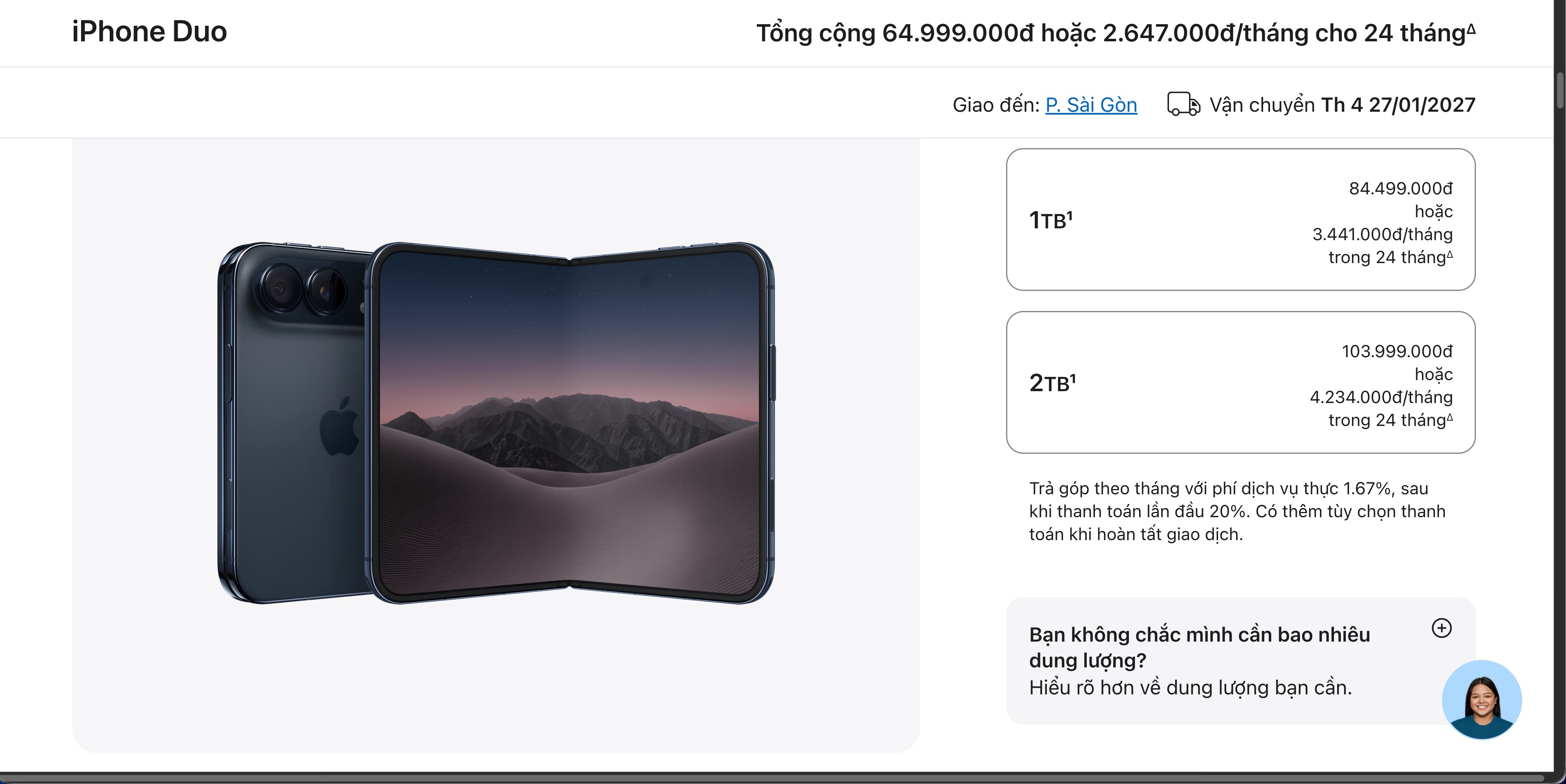 iPhone Duo ch&aacute;y h&agrave;ng ảnh 1