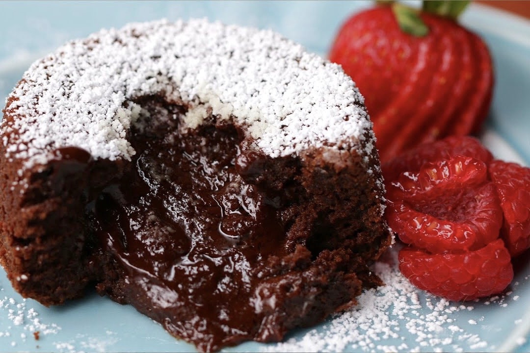 Cong thuc lam banh Lava chocolate don gian hinh anh