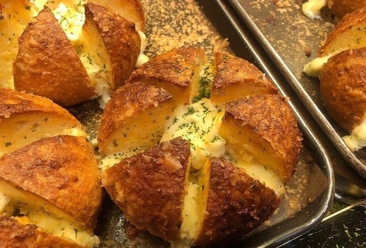 Tro tai lam banh mi pho mai bo toi Han Quoc hinh anh