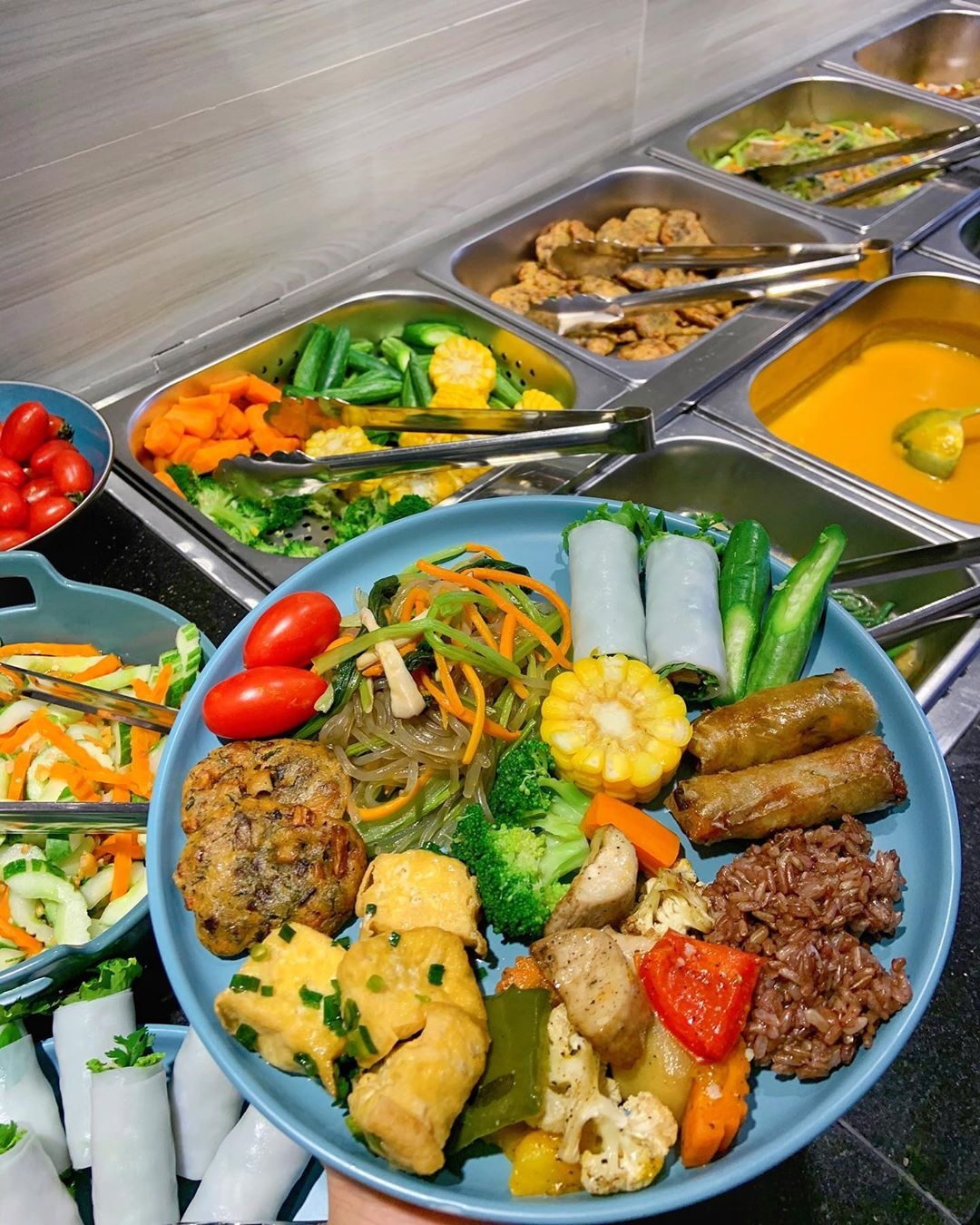 buffet chay Hà Nội ảnh 8 buffet chay Ha Noi anh 8