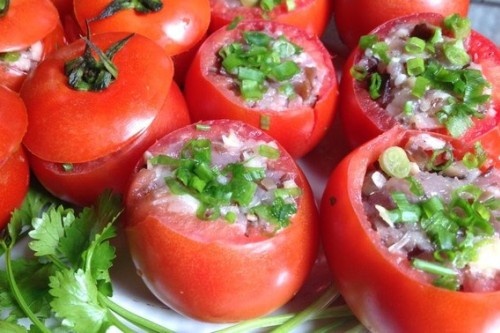 Ca chua hap canh - Chong suy nhuoc hinh anh