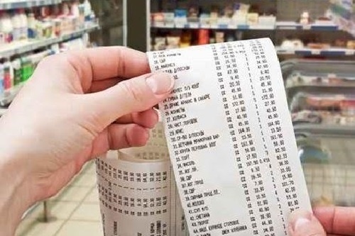 Bien lai in nhiet chua chat doc kho ngo hinh anh