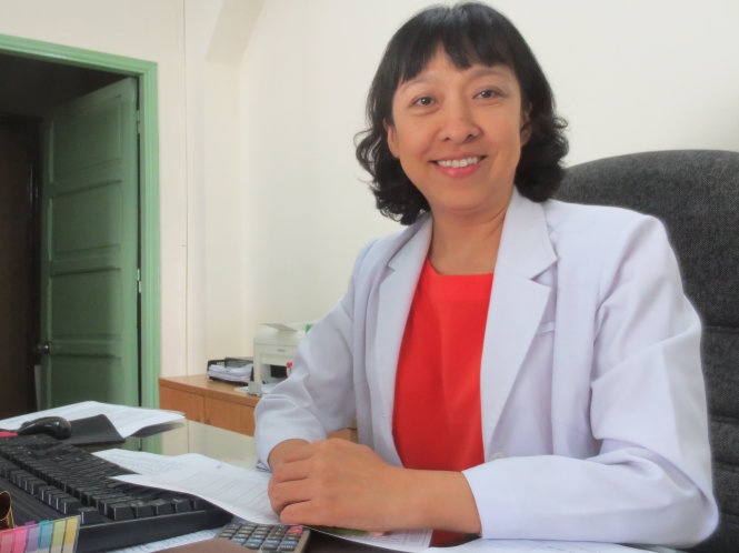 TS.BS. Trần Thị Minh Hạnh, phó giám đốc Trung tâm Dinh dưỡng TP.HCM - Ảnh: MH
