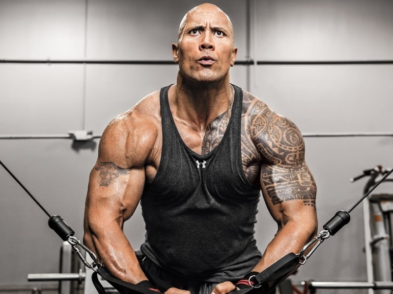 Che do dinh duong, luyen tap khac nghiet cua Dwayne Johnson hinh anh