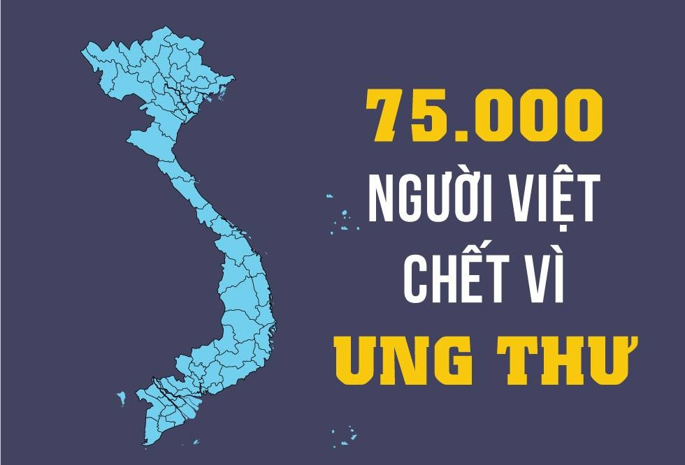 Viet Nam dung thu 4 Dong Nam A ve so nguoi chet vi ung thu hinh anh