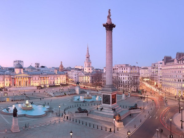 Chiem nguong Quang truong Trafalgar - Trai tim cua London hinh anh