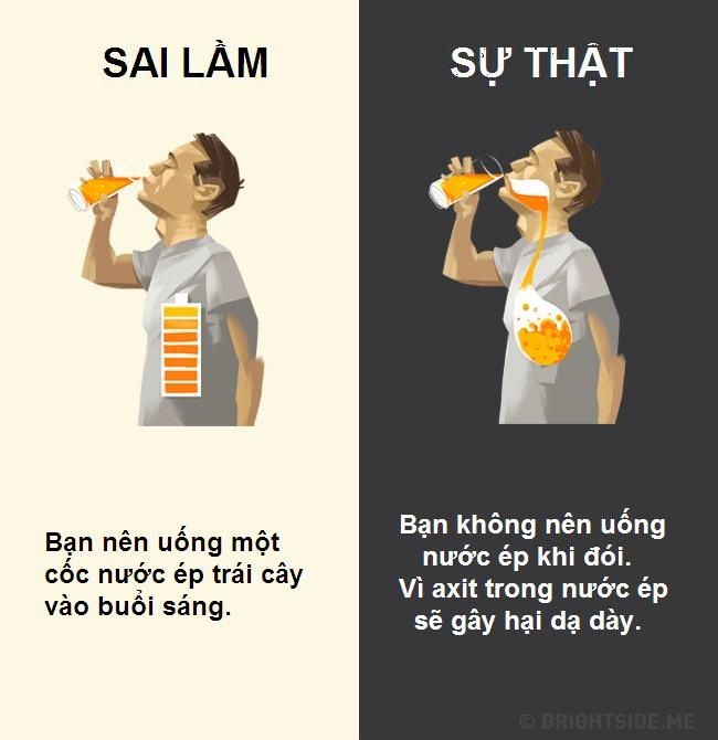 Quan niệm sai lầm về đồ uống ảnh 9 Quan niem sai lam ve do uong anh 9