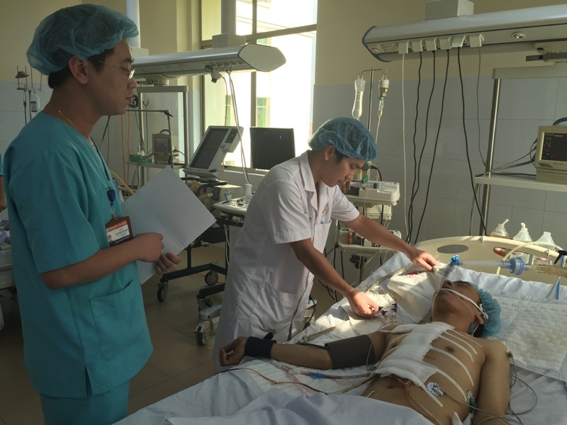 Cứu sống bệnh nhân bị đâm thấu tim ảnh 1 Cuu song benh nhan bi dam thau tim anh 1