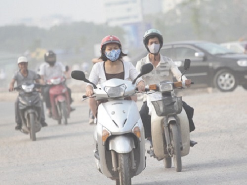 Cach bao ve suc khoe khi khong khi bi o nhiem hinh anh