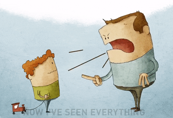 Moi nguy hiem khi cha me thuong xuyen la mang con hinh anh